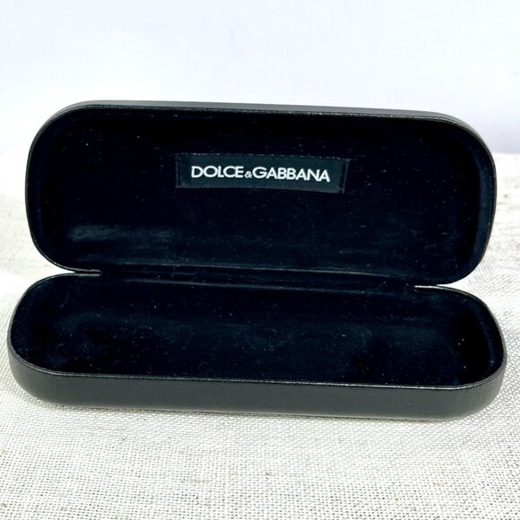 Dolce & Gabbana Black Eyeglass/Sunglass Case – Iconic Designer Protection - Picture 12 of 12